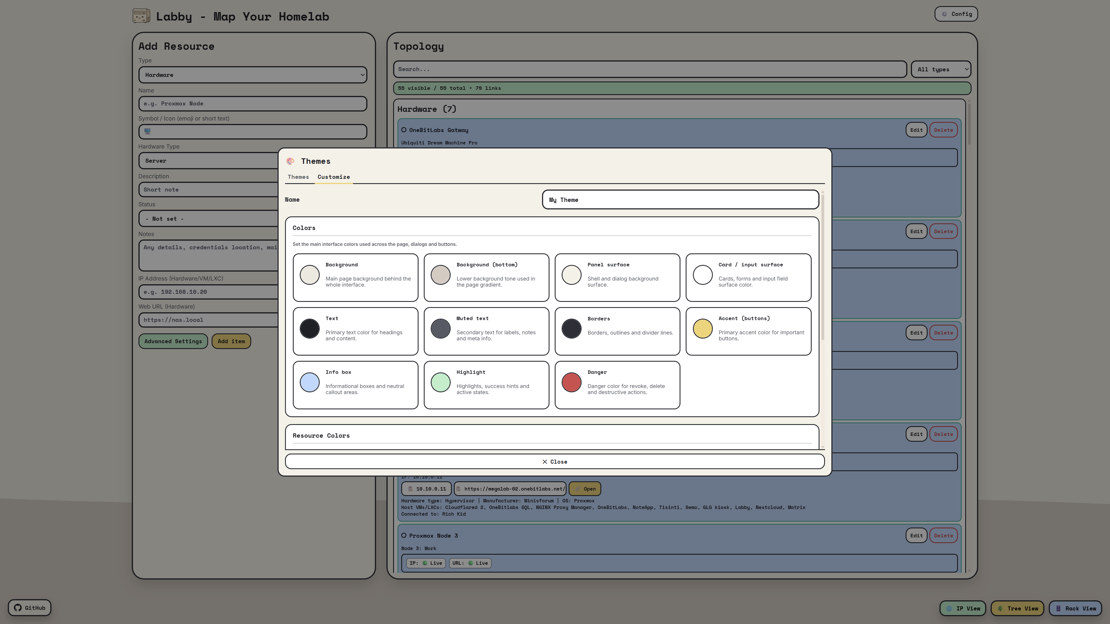 Theme Selector